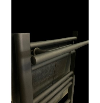 DİGİSU HAVLUPAN RADYATÖR İÇİN SİYAH HAVLU ASKILIĞI-400 MM
