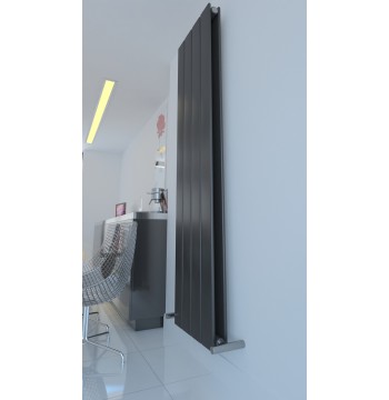 1800X440 SIYAH DEKORATIF PANEL RADYATOR-20V