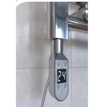 DİGİSU 400X800 SİYAH ELEKTRİKLİ HAVLUPAN-DİGİTAL TERMOSTATLI