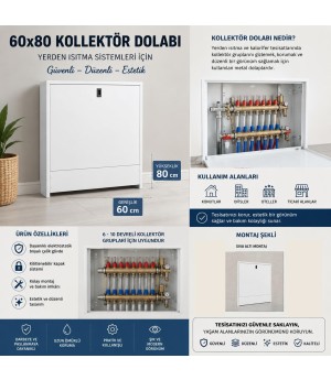 DİGİSU 60LIK KOLLEKTÖR DOLABI
