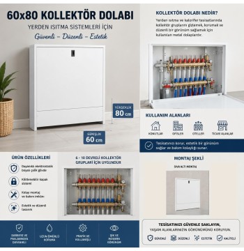 DİGİSU 60LIK KOLLEKTÖR DOLABI
