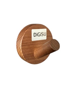 DİGİSU YAPIŞKANLI AHŞAP HAVLU & BORNOZ ASKILIĞI