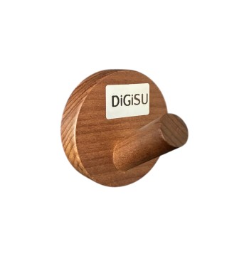 DİGİSU YAPIŞKANLI AHŞAP HAVLU & BORNOZ ASKILIĞI