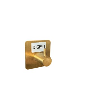 DİGİSU YAPIŞKANLI HAVLU & BORNOZ ASKILIĞI-GOLD