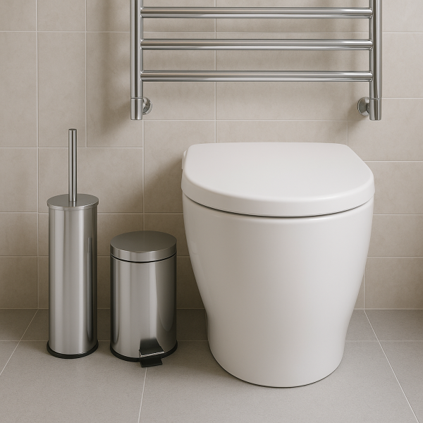 DİGİSU KLOZET FIRÇASI-KROM DİGİSU KLOZET FIRÇASI-KROM