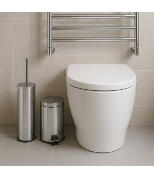 DİGİSU PEDALLI ÇÖP KOVASI-KROM